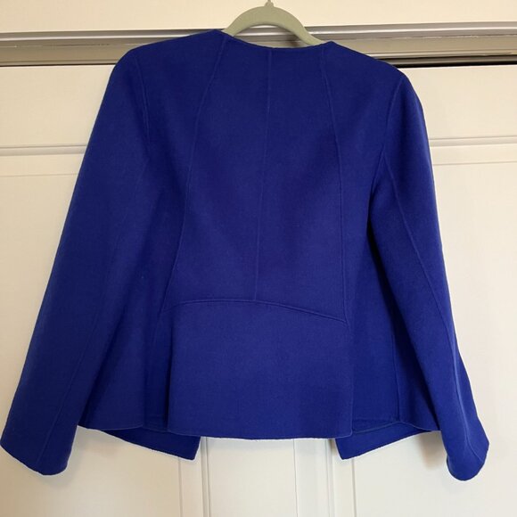 Cobalt Blue Wool Blazer - Picture 3 of 6